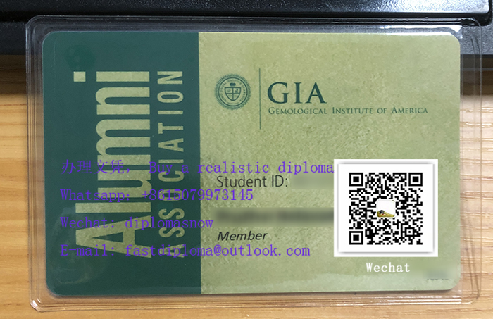 GIA Student Card