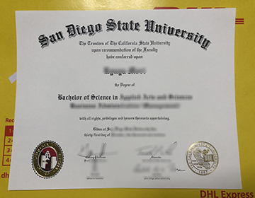 Can I buy a fake SDSU degree certificate online?
