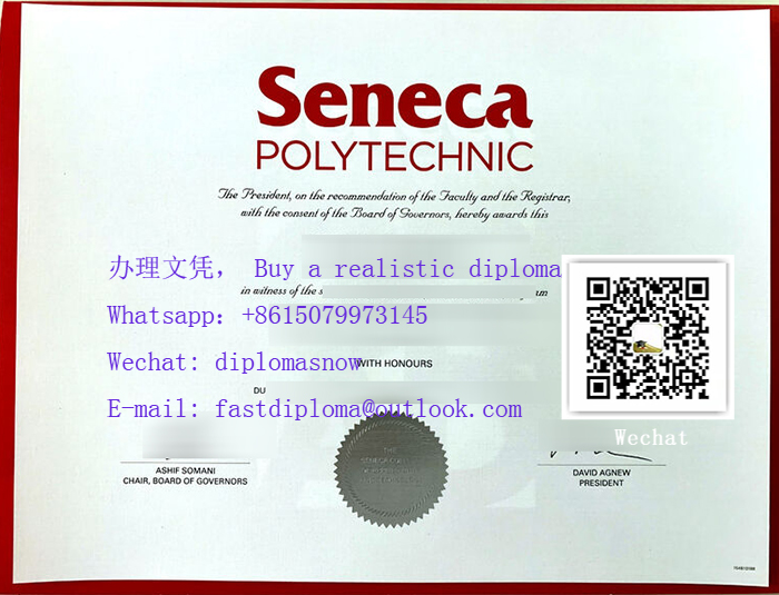 Seneca Polytechnic diploma
