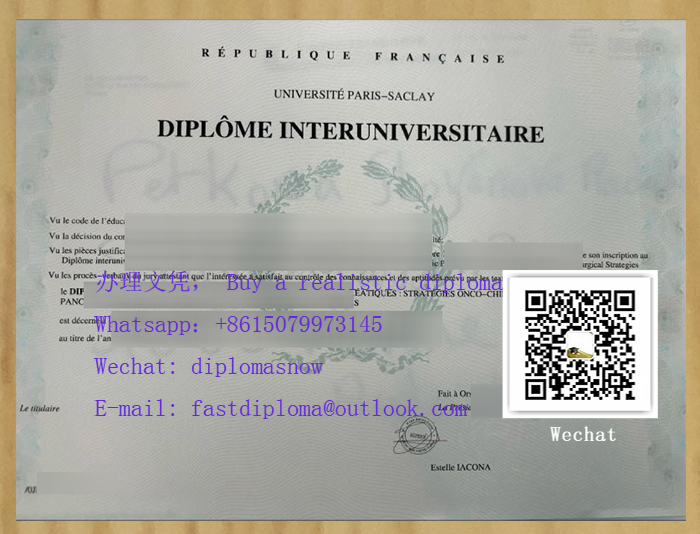Université Paris-Saclay Diploma