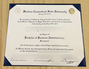 订购西康涅狄格州立大学文凭在美国