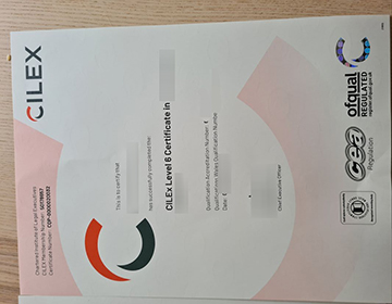 Purchase a CILEx Level 6 Certificate online