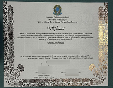 Buy a UTFPR degree, Universidade Tecnológica Federal do Paraná diploma