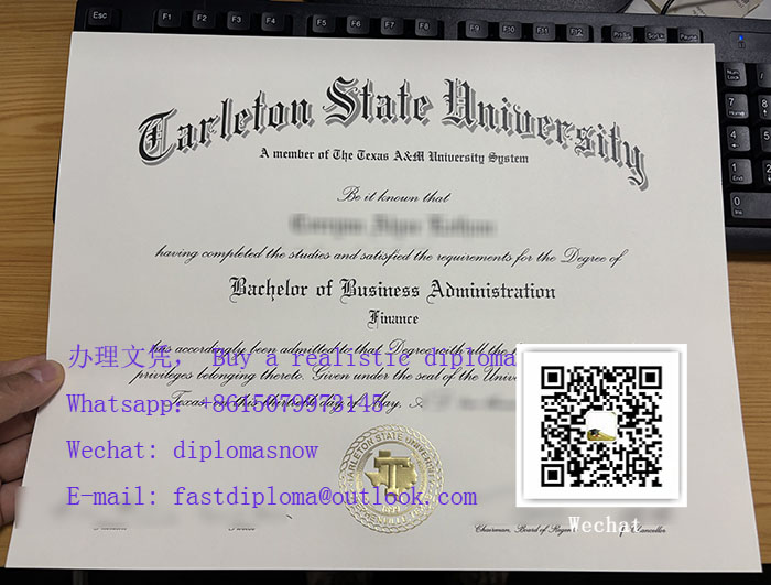 Tarleton State University degree certificate Tarleton State University degree certificate