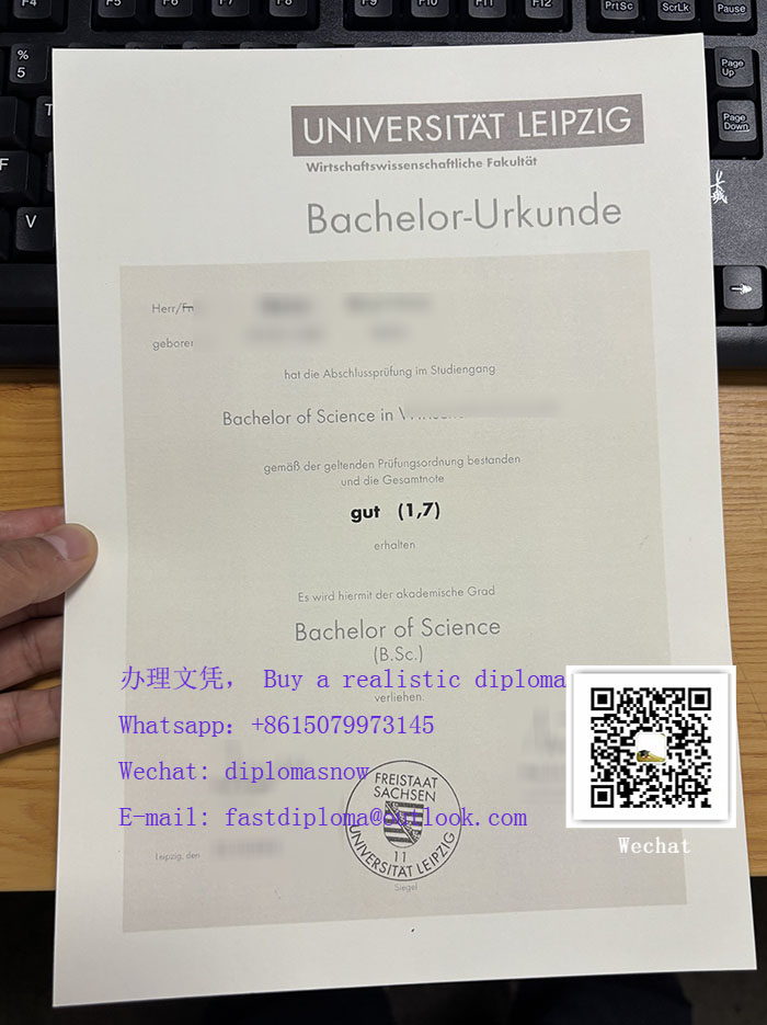 Universität Leipzig Urkunde