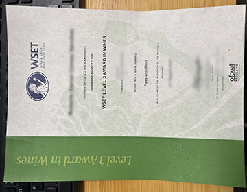 I want to buy a Wine Spirit Education Trust certificate