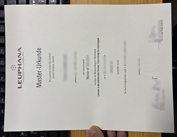 Well-known ways to obtain Leuphana Universität Lüneburg Urkunde