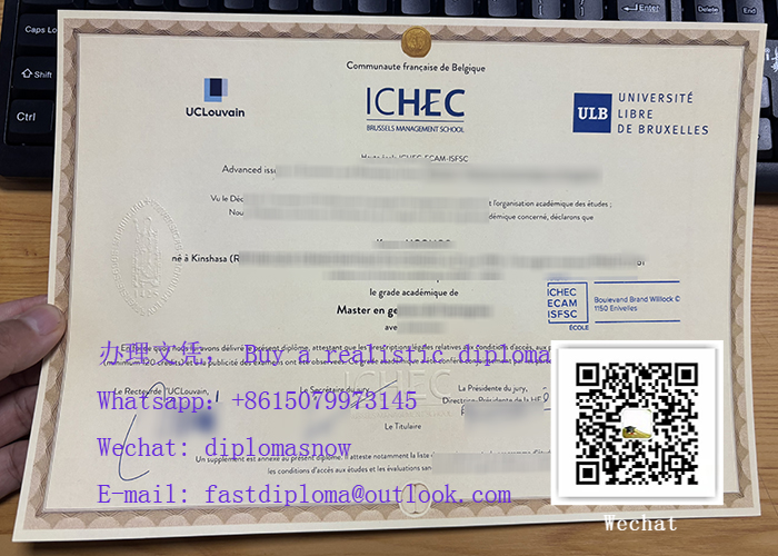 UCLouvain Saint-Louis Bruxelles degree