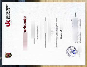 The fastest way to own Universität Koblenz Urkunde