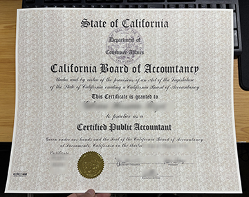 The Fool-proof Way to Buy California CPA certificate