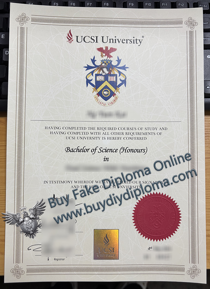 UCSI University degree