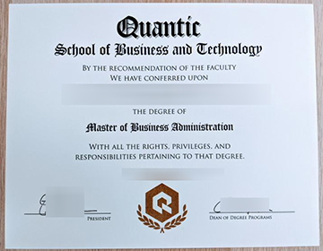 Secrets to obtain Quantic School of Business and Technology diploma