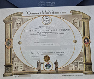 Order a Università degli Studi di Ferrara diploma online