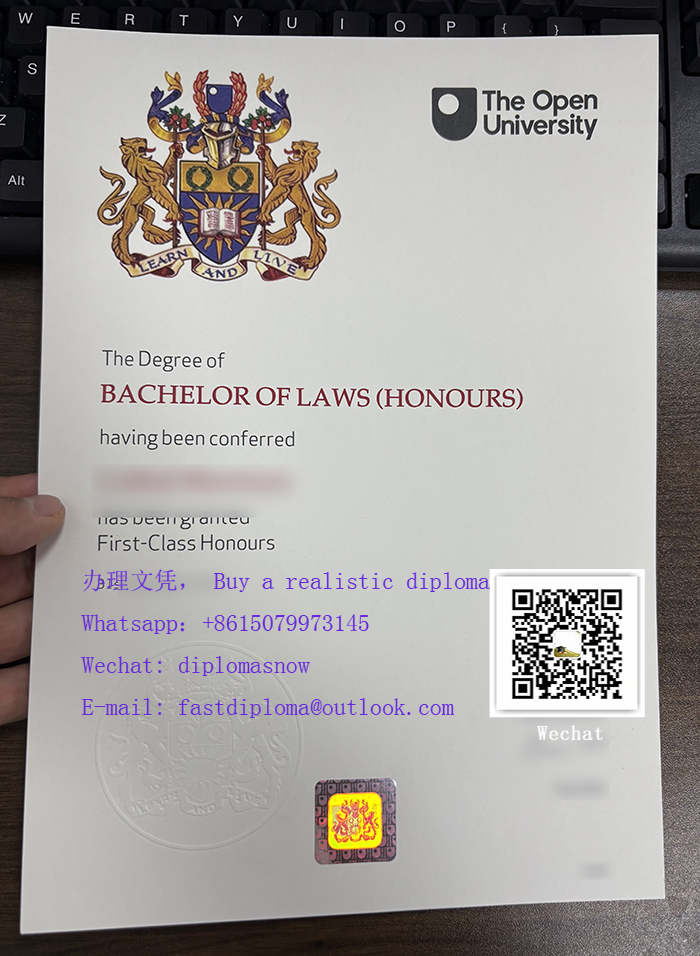Open University LLB degree，英国开放大学文凭证书